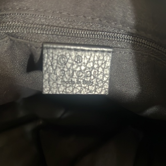 🖤✨Authentic Gucci large leather Bamboo Bar accent shoulder bag🖤✨ - Picture 8 of 16